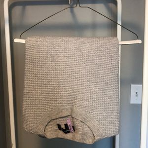 THEORY “cinch sleeve” cashmere sweater